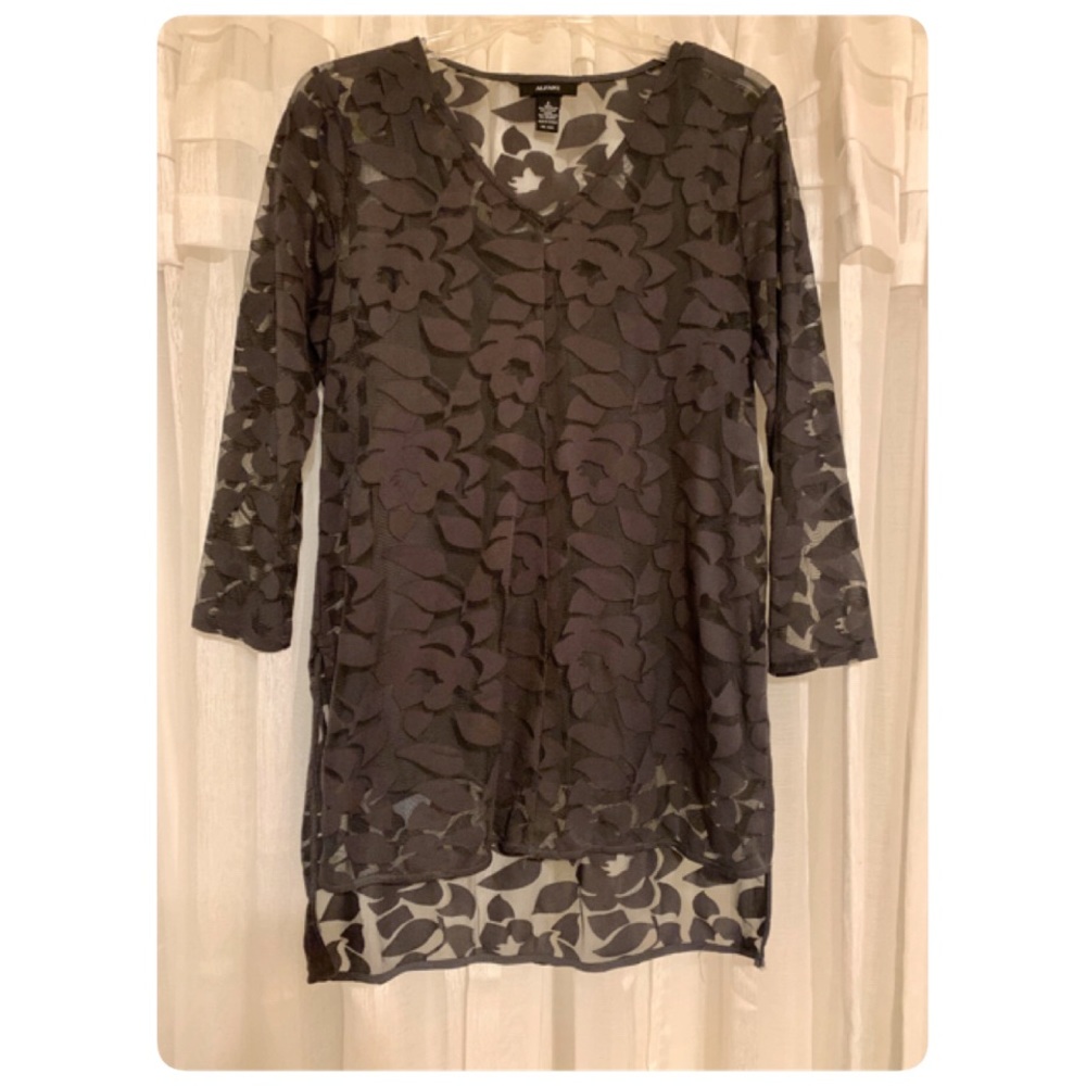Alfani Lace Tunic Blouse with Camisole